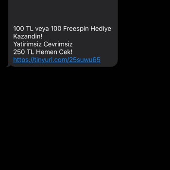 Vodafone +44le Başlayan Numaralardan Gelen Mesajlar