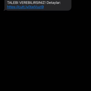 Vodafone +44le Başlayan Numaralardan Gelen Mesajlar
