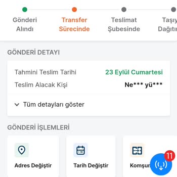 Trendyol Teslimat Şubesine Geldiği Halde Oradan Başka Yeri Gezen Kargo