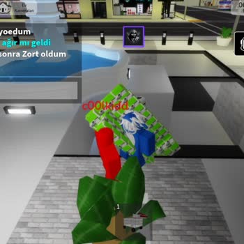 ROBLOX Brookhaven De Küfür Eden Oyuncu.