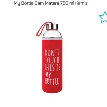 A101 My Bottle Cam Matara Kapak Üstü İpin Çıkarak Kırılması