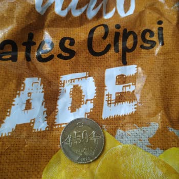 BİM Patito Cips İçinden 2023 Metal Para Çıktı