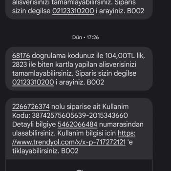 PindepaGO Trendyol'dan Aldığım Uc Yükleyemedim