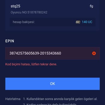PindepaGO Trendyol'dan Aldığım Uc Yükleyemedim