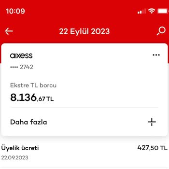 Akbank Yıllık Üyelik Ücreti