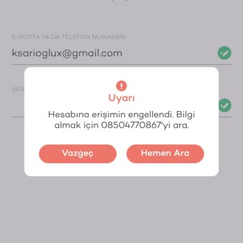 Tosla Hesabıma Erişimim Engellendi