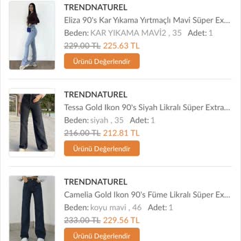 Trendyol Tamamen Eksik Ürünler Ve Yanlış Ürün Gelmesi
