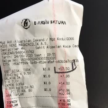 A101 Etiket Ve Kasadaki Fiyat Farkı