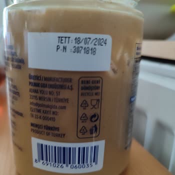 Polmak Gıda Fıstık Ezmesi Tadı