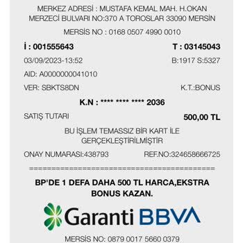 Garanti BBVA Bonuslarım Kartıma Yüklenmedi