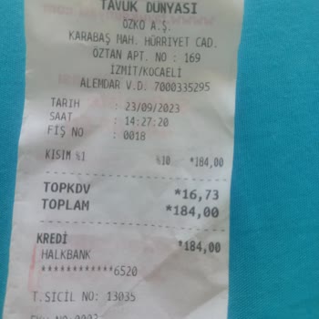 Tavuk Dünyasında Kokmuş Salata Servisi