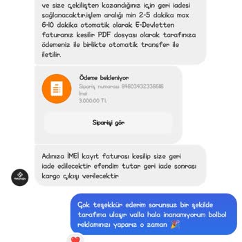 Hatipoglu.elektronik (Instagram) İPhone 14 Pro Max Çekilişi İle İlgili Sorun