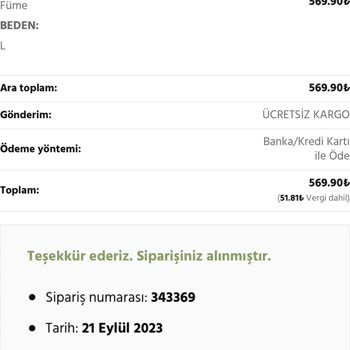 Elohusa.com Ürün Eline Ulaşmadı
