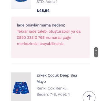 Penti Paramı Ve Ürünümü İade Etmiyor