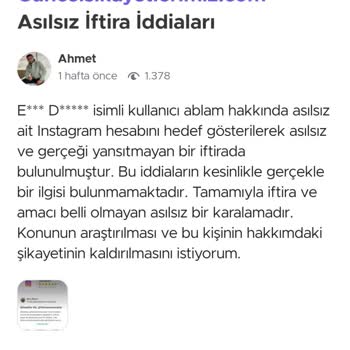 Guncelsikayetlerimiz.com Güncel Şikayet Var İftira Sayfası