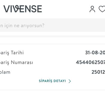 Vivense'den Aldığım Ürünleri İade Edemiyorum!