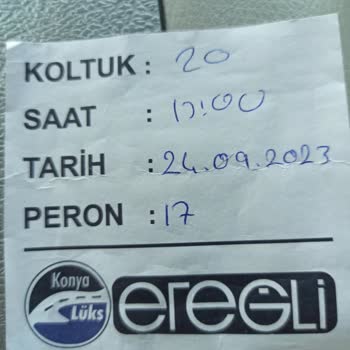 Lüks Ereğli Otobüs Firması Çalışanı