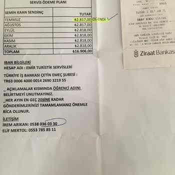 Emir Turizm Emir Turistik Servisleri Paramızı Vermiyor