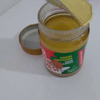 Züber Marka Fıstık Ezmesi Daha Önceden Açılmış