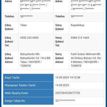 Sürat Kargo Gönderim Kayıp Oldu
