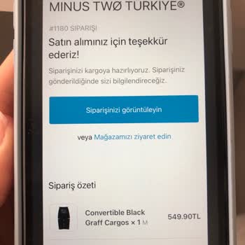 Minus Two TR Ödemesini Yaptığım Ürünüm 1 Ay Olmasına Rağmen Teslim Edilmedi
