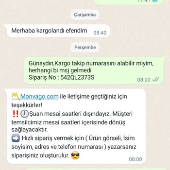 Monvago.com Ürünü Göndermedi Ve Ulaşılmıyor