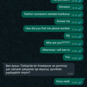 Trendyol Telefon Numaram Yurt Dışı Menşeli Şirketlere Satılmış