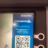 Halkbank ATM Den Para Alıkonuldu