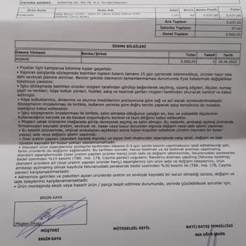 Yataş 4 Aydır Teslim Edilmeyen Ürün