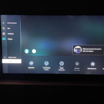 65QN800C Samsung TV Işık Sızması