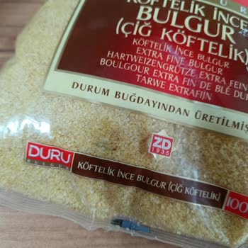 Duru Bulgur Duru İnce Bulgur Açılmamış Paket Kurtçuk Sorunu
