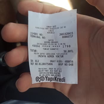 Saray Büfe (Kocaeli)'de Sigaraya Alınan Komisyon