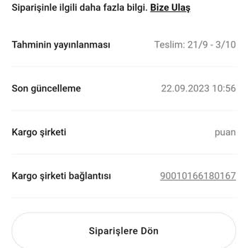 Nike Teslimatın Gecikmesi