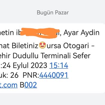 Ayar Aydın Seyahat Otobüsüm Farklı Perona Yanaştığı İçin Otobüse Binemedim