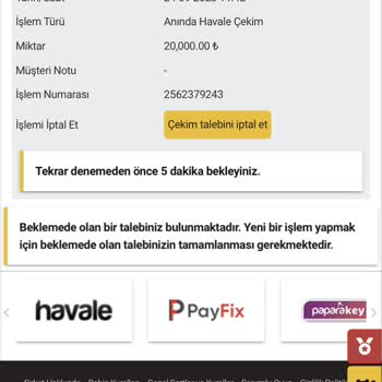 Betebet Havuz Sistemi Diyerek 10 Saattir Paramı Yatırmıyor