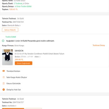 TinyKidsShop Yanıltıyor