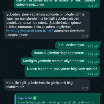 Yapı Kredi Bankası Hesap Açılışı Sorunu