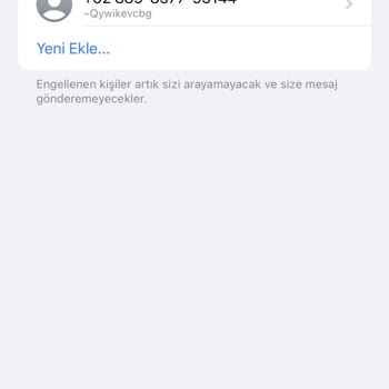 WhatsApp Yurt Dışı Numaralı Rahatsızlık Veren Durum
