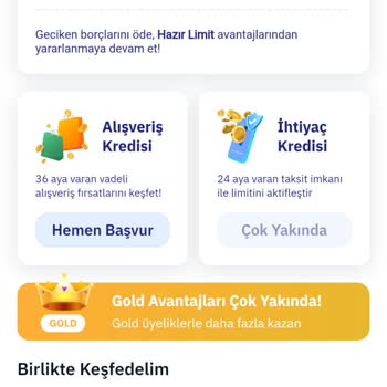 MoneyPay Hazır Limit Borcu Ödenmesine Rağmen Kullanılamaması