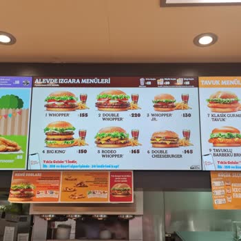 Burger King Hamburgerinin Resimlerle Alakası Yok