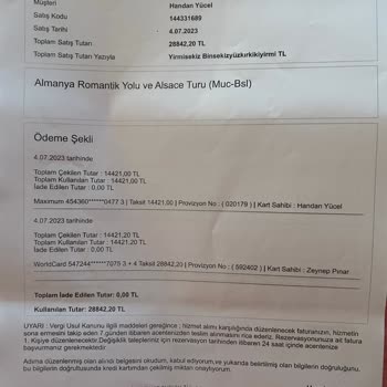 Gezinomi Tur Şirketinin Turu İptal