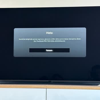 TOD Tv Tod Uygulama Hatası