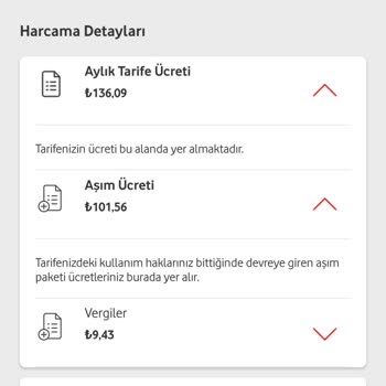 Vodafone Aşım Ücreti (Vodafone Pişmanlıktır)
