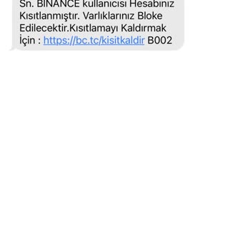Hesabım Olmadığı Halde Binance'den Mesaj Aldım