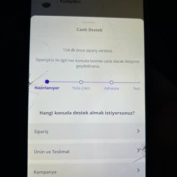 Getir Sipariş Bekleme Süresi