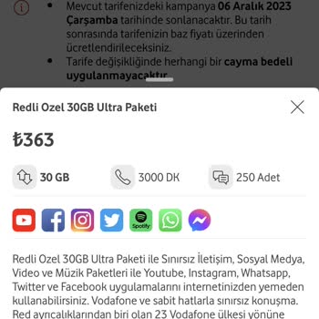 Vodafone Aynı Paket, Farklı İsim Fahiş Fiyat Uygulaması