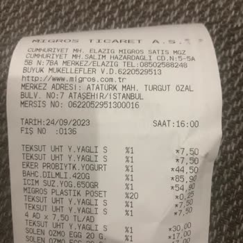 Migros Tarihi Geçmiş Ürün Satışı Ve Fazla Ürün Kasadan Geçmişler