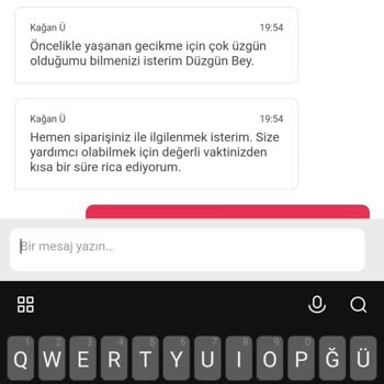 Yemeksepeti Market Yemeksepeti Sipariş Teslim Edilmedi