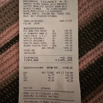 Migros'daki İçeceklerin Son Kullanma Tarihinin Geçmesi