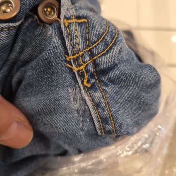 Jack Jones Kot Pantolon 6 Ay Sonra Ag Kısmında Deformasyon Oluştu